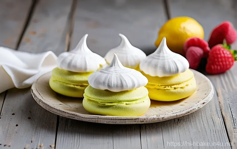 홈베이킹 머랭 만드는 법 - **Prompt 2: The Magic of Meringue Formation**
    "A close-up, dynamic shot capturing the precise mo...