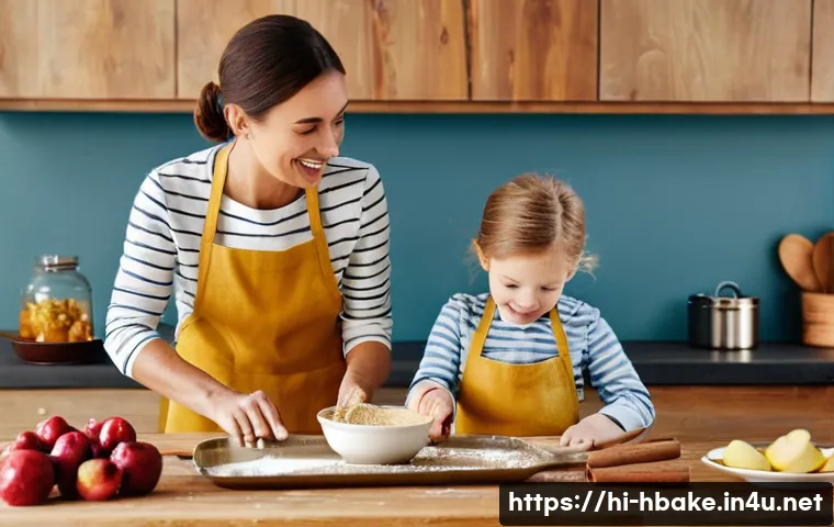 홈베이킹 당 줄이기 팁 - **Prompt 1: A Cozy Baking Moment with Natural Flavors**
"A warm, inviting kitchen scene filled w...